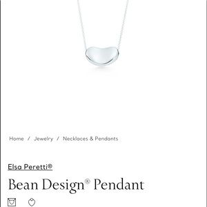 COPY - Elsa Peretti large bean Necklace
